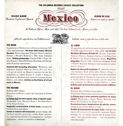 Carlos Chávez presenta Música Mexicana